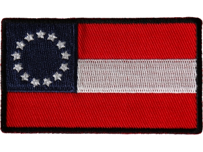 Historical Stars and Bars Flag Iron on Patch