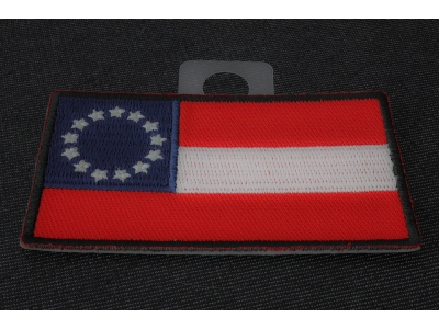 Historical Stars and Bars Flag Iron on Patch