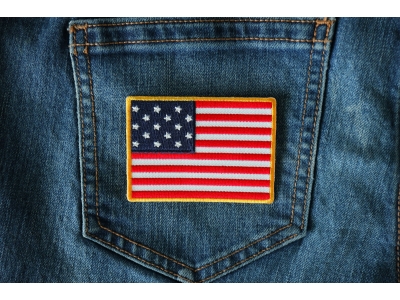 Historical Star Spangled Banner Flag Iron on Patch