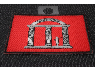 Historical Georgia Flag Iron on Patch
