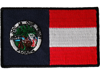 Historical Florida Flag Iron on Patch