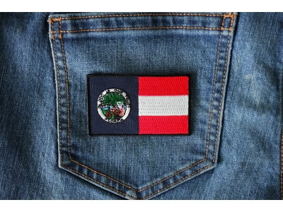 Historical Florida Flag Iron on Patch