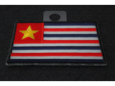 Historical Louisiana Flag Iron on Patch