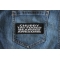 Chubby Tattooed Bearded Awesome Patch Chubby Tattooed Bearded Awesome Patch shown on jeans