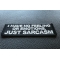 I have no feeling or emotions, Just Sarcasm Patch I have no feeling or emotions, Just Sarcasm Funny Iron on Patch diagonal view