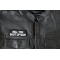 Will You Shut up Man Patch - 4x1.5 inch - Embroidered Iron on Patch shown on leather vest