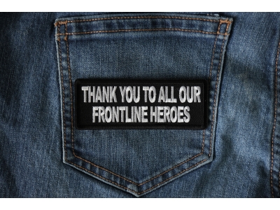 Thank you to all our Frontline Heroes Patch