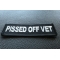 Pissed off Vet Patch Pissed off Vet Patch diagonal view