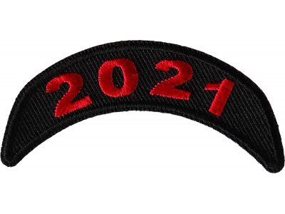2021 Year Rocker Patch Upper Red