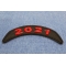 2021 Year Rocker Patch Upper Red 2021 Year Rocker Patch Upper Red diagonal view