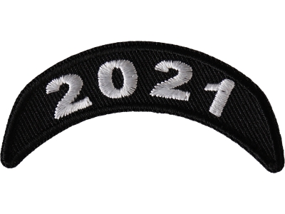 2021 Year Rocker Patch Upper White