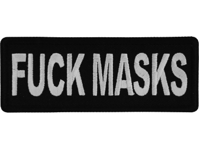 Fuck Masks Patch