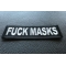 Fuck Masks Patch Fuck Masks Patch diagonal view