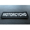 Motorcycho Patch Motorcycho Patch diagonal view