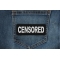 Censored Patch Censored Patch shown on jeans