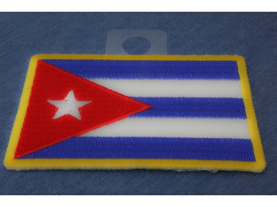 Cuba Flag Patch