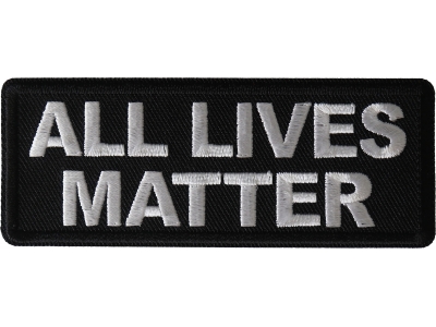 All Lives Matter Patch
