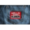 Hello My Name is Karen Patch Hello My Name is Karen Funny Iron on Patch shown on jeans