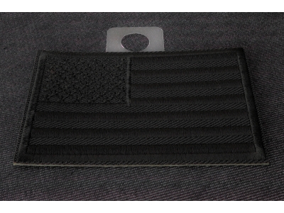 Black American Flag Patch