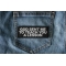 God Sent me to Teach you a Lesson Patch God Sent me to Teach you a Lesson Patch shown on jeans