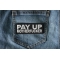 Pay Up Motherfucker Patch Pay Up Motherfucker Patch shown on jeans