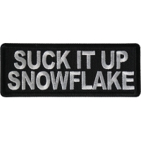Suck it Up Snowflake Patch