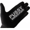 Pussy Wrecker Patch shown on hand for size comparison