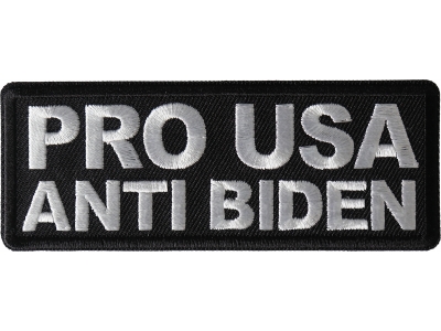 Pro USA Anti Biden Patch