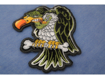 Vulture Patch Smoking a Cigar