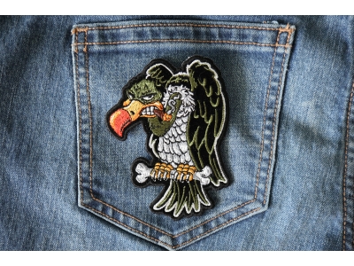 Vulture Patch Smoking a Cigar