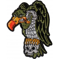 Vulture On Skull Patch