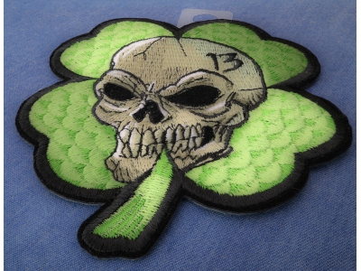 Clover Skull Patch
