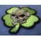 Clover Skull Patch diagonal view