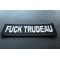 Fuck Trudeau Patch Fuck Trudeau Patch diagonal view