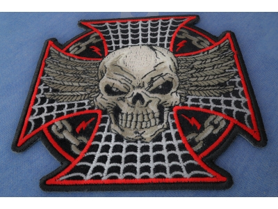 Maltese Skull Patch