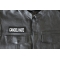 Cancel Hate Patch Cancel Hate Patch - 4x1.5 inch - Embroidered Iron on Patch shown on leather vest