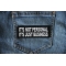 It's Not Personal It's Just Business Patch It's Not Personal It's Just Business Patch shown on jeans