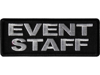 Even Staff Patch White