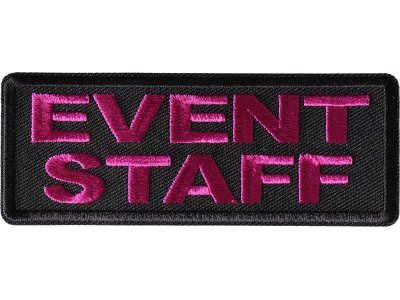 Even Staff Patch Pink