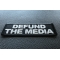 Defund the Media Patch Defund the Media Patch diagonal view