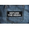 Defund the Media Patch Defund the Media Patch shown on jeans