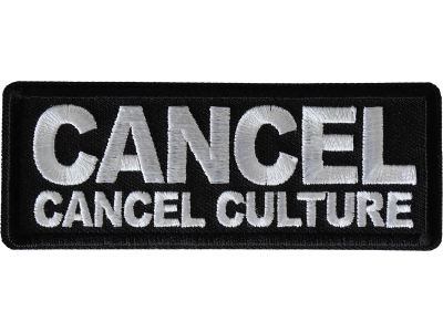 Cancel cancel Culture Patch