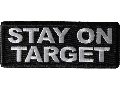 Stay on Target Patch