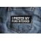 I prefer my puns intended Patch I prefer my puns intended Patch shown on jeans