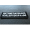 Don't Come to me for Advice We will both end up in a bar Patch Don't Come to me for Advice We will both end up in a Bar Patch diagonal view