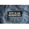 WTF is an Acronym Patch WTF is an Acronym Funny Iron on Patch shown on jeans
