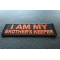I am My Brother's Keeper Orange Patch I am My Brother's Keeper Orange Patch diagonal view