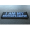 I am My Brother's Keep Patch Blue I am My Brother's Keeper Patch Blue diagonal view