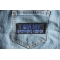 I am My Brother's Keep Patch Blue I am My Brother's Keeper Patch Blue shown on jeans
