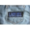 I am My Sister's Keep Patch Blue I am My Sister's Keep Patch Blue shown on jeans